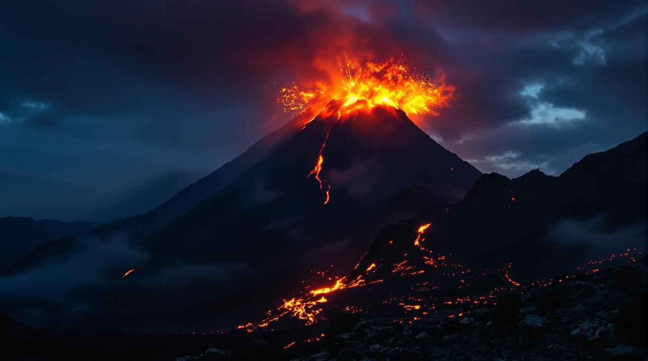 男人在线视频-男人在线视频HDR：火山爆发震撼实拍